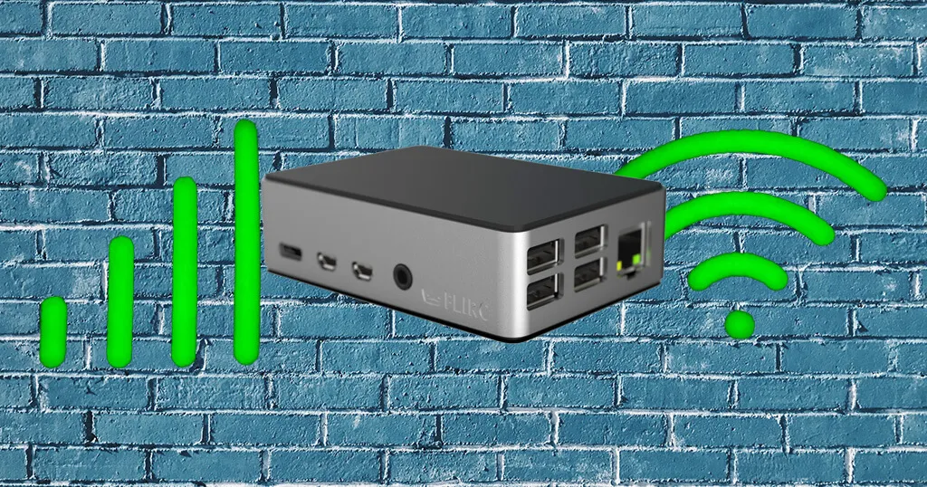 Does the onboard WiFi performance of a Raspberry Pi 4 suffer using a metal Flirc case?