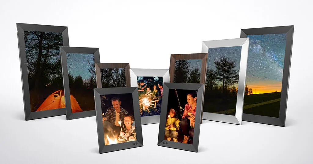 The new Nixplay Smart Photo Frames – right in time for the holiday season