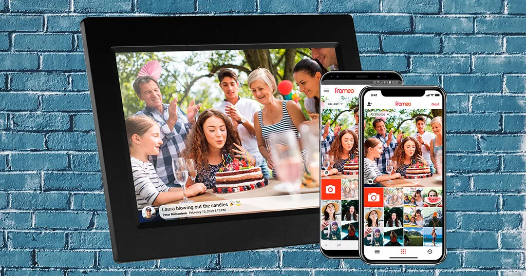 Meet Frameo – The operating system for many digital picture frames made in Denmark