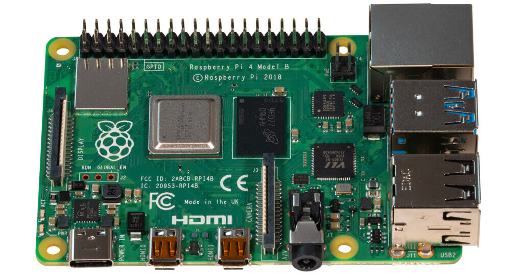 Raspberry Pi 4 with 2GB RAM