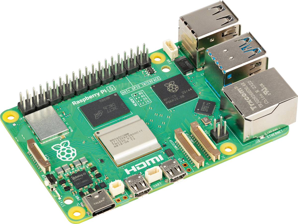 Raspberry Pi 5 with 4GB RAM