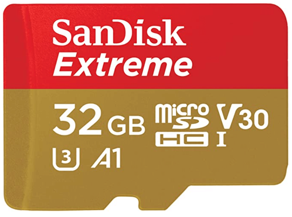 SanDisk 32GB Extreme microSDHC UHS-I Memory Card