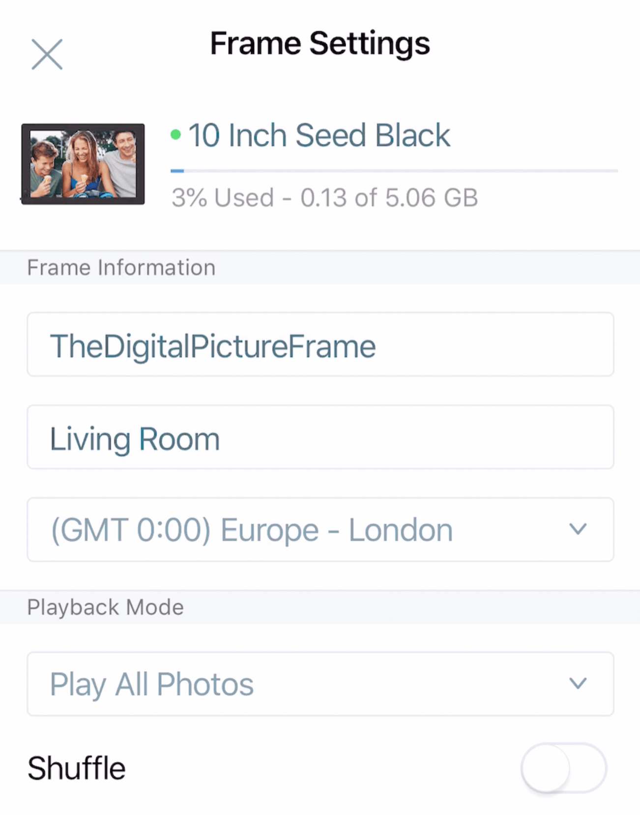How to set up your brand new Nixplay Seed WiFi Cloud Frame with your mobile device 11 How to set up your brand new Nixplay Seed WiFi Cloud Frame with your mobile device 11