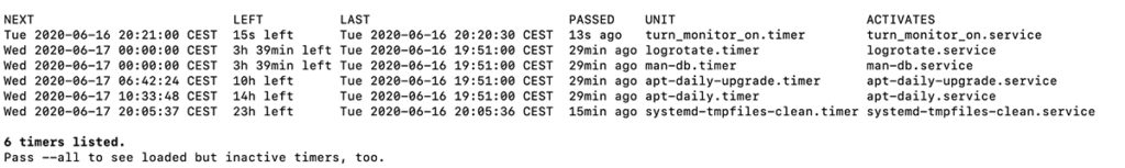 How to start realtime systemd timer services as a crontab replacement on the Raspberry Pi -